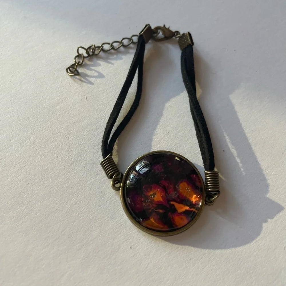 Hand painted bracelet